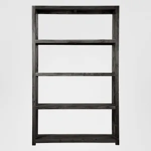Carfu Wooden Shelf 150x40x240 Black by Florabelle Living, a Sideboards, Buffets & Trolleys for sale on Style Sourcebook