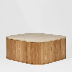 Travertine Oak Coffee Table by Florabelle Living, a Coffee Table for sale on Style Sourcebook
