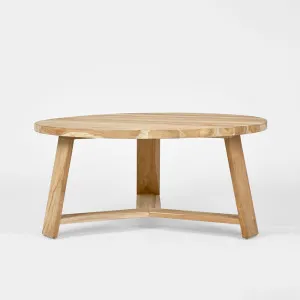 Bermuda Teak Coffee Table 90cm - Outdoor Under-Cover by Florabelle Living, a Coffee Table for sale on Style Sourcebook