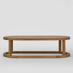 Weave Teak Coffee Table -Outdoor by Florabelle Living, a Coffee Table for sale on Style Sourcebook