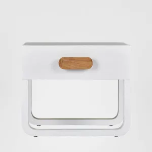 Norma Bedside Table White by MRD Home, a Bedside Tables for sale on Style Sourcebook