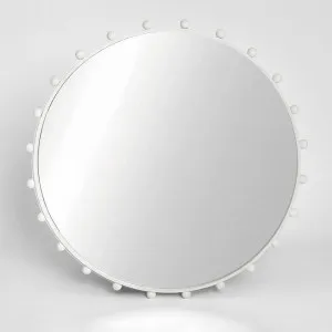 Argo Outdoor Mirror 90cm White by Florabelle Living, a Mirrors for sale on Style Sourcebook