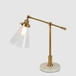 Verona Table lamp with Marble base by Emac & Lawton, a Table & Bedside Lamps for sale on Style Sourcebook