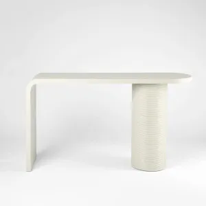 Leo Console Table Ecru by MRD Home, a Console Table for sale on Style Sourcebook