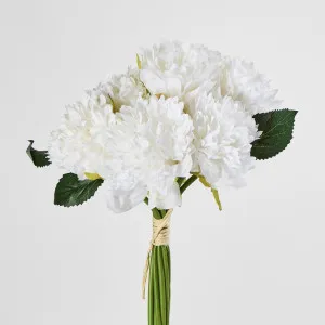 Frilly Peony Bouquet White by JMC FLORALS, a Plants for sale on Style Sourcebook