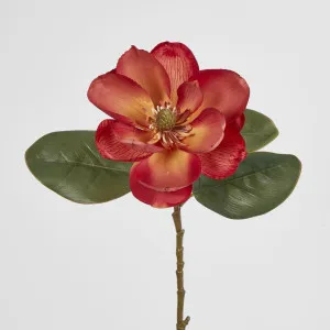 Magnolia Stem 74cm Coral Pink by JMC FLORALS, a Plants for sale on Style Sourcebook