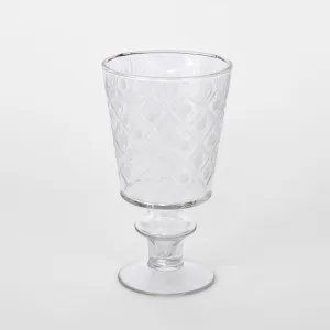 Hand Etched Wine Glass by Vixen & Velvet, a Christmas for sale on Style Sourcebook
