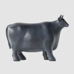 Fresian Black Cow Statue by Florabelle Living, a Statues & Ornaments for sale on Style Sourcebook