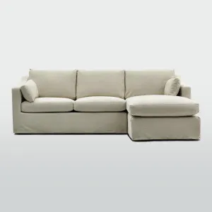 Clovelly 3 Seater Right Chaise Sofa Natural by OneWorld Collection, a Sofas for sale on Style Sourcebook