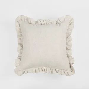 Cushion - Poppy 50x50cm Natural by OneWorld Collection, a Cushions, Decorative Pillows for sale on Style Sourcebook