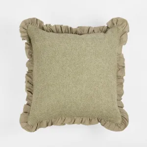 Cushion - Poppy 50x50cm Green by OneWorld Collection, a Cushions, Decorative Pillows for sale on Style Sourcebook