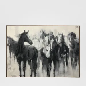 The Gathering Canvas Wall Art 140x100cm by Florabelle Living, a Prints for sale on Style Sourcebook