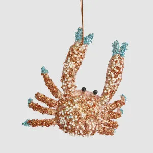Zazza Crab Decoration Orange by Vixen & Velvet, a Christmas for sale on Style Sourcebook