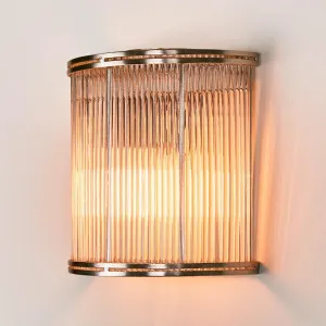 Verre Half Round Wall Light Silver by Emac & Lawton, a Wall Lighting for sale on Style Sourcebook