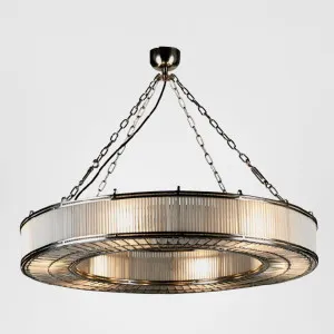 Franschhoek Ceiling Pendant Large Silver by Emac & Lawton, a Pendant Lighting for sale on Style Sourcebook
