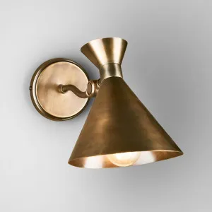 Lawson Wall Light Brass by Emac & Lawton, a Wall Lighting for sale on Style Sourcebook