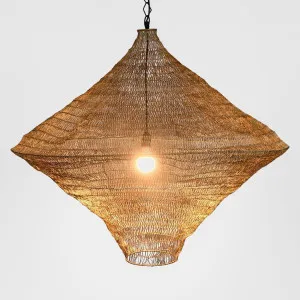 Metropolitan Ceiling Pendant Large Brass by Emac & Lawton, a Pendant Lighting for sale on Style Sourcebook