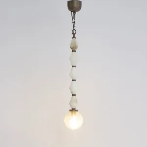 Sea Mist Stone Beads Ceiling Pendant by Emac & Lawton, a Pendant Lighting for sale on Style Sourcebook