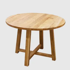 Denver Oak Dining Table 110CM by Florabelle Living, a Dining Tables for sale on Style Sourcebook