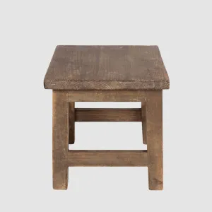 Colmar Square Stool Brown by PERFECT PIECES, a Ottomans for sale on Style Sourcebook