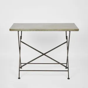 Metal Top Folding Console by PERFECT PIECES, a Console Table for sale on Style Sourcebook