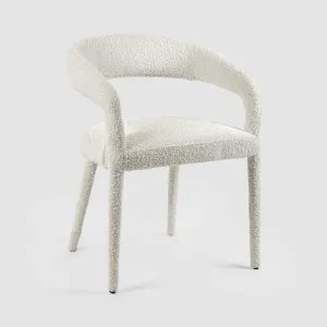 Nolan Dining Chair Boucle Fabric by OneWorld Collection, a Dining Chairs for sale on Style Sourcebook