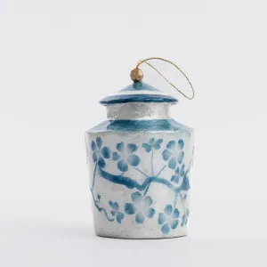 Chinon Handpainted Capiz Decoration by Vixen & Velvet, a Christmas for sale on Style Sourcebook