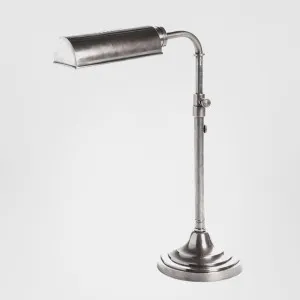 Brooklyn Desk Lamp Antique Silver by Emac & Lawton, a Desk Lamps for sale on Style Sourcebook