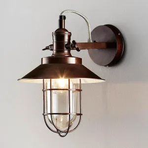 Maine Wall Light Bronze by Emac & Lawton, a Wall Lighting for sale on Style Sourcebook