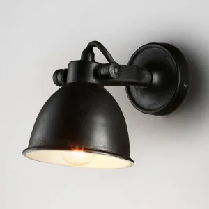 Phoenix Wall Light Black by Emac & Lawton, a Wall Lighting for sale on Style Sourcebook