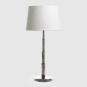 Chapman Table Lamp Base Antique Silver- Base Only by Emac & Lawton, a Table & Bedside Lamps for sale on Style Sourcebook