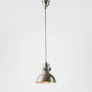 Augusta Ceiling Pendant Medium Silver by Emac & Lawton, a Pendant Lighting for sale on Style Sourcebook