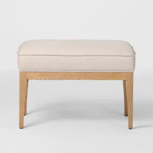 Asteria Ottoman Beige by OneWorld Collection, a Ottomans for sale on Style Sourcebook