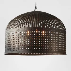 Esch Ceiling Pendant Extra Large Antique Black by Zaffero, a Pendant Lighting for sale on Style Sourcebook