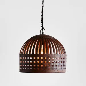 Esch Ceiling Pendant Small Rust by Zaffero, a Pendant Lighting for sale on Style Sourcebook