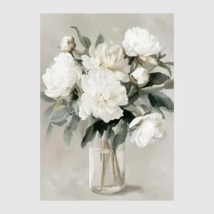 Moulins Vase of Hydrangeas Wall Art by PERFECT PIECES, a Prints for sale on Style Sourcebook