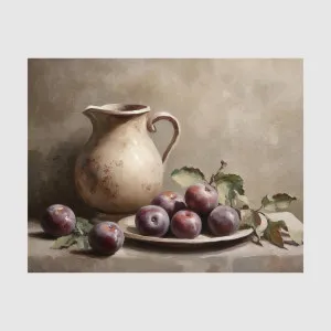 Plum Still Life Wall Art by PERFECT PIECES, a Prints for sale on Style Sourcebook
