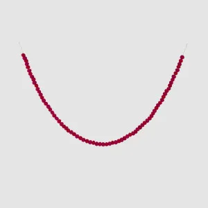 Felt Pompom Garland Red & Fuchsia by Vixen & Velvet, a Christmas for sale on Style Sourcebook