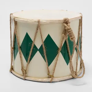 Rawhide Diamond Drum Large Green by Vixen & Velvet, a Christmas for sale on Style Sourcebook