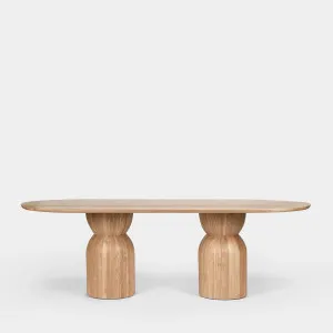 Olive Dining Table Oval Natural 240cm by MRD Home, a Dining Tables for sale on Style Sourcebook