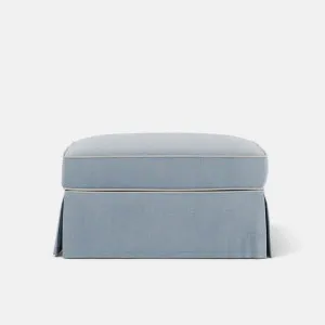 Noosa Hamptons Ottoman Beach by OneWorld Collection, a Ottomans for sale on Style Sourcebook