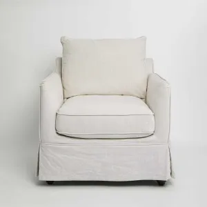 Noosa Hamptons Armchair Beige by OneWorld Collection, a Chairs for sale on Style Sourcebook