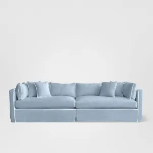 Marbella 4 Seat Sofa Beach W/White piping by OneWorld Collection, a Sofas for sale on Style Sourcebook