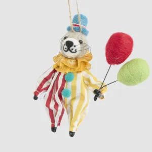Walter Walrus Big Top Hanging Decoration by Vixen & Velvet, a Christmas for sale on Style Sourcebook