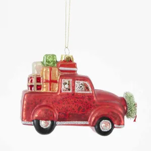 Vintage Noel Present Truck Decoration by Vixen & Velvet, a Christmas for sale on Style Sourcebook