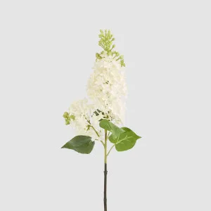 Real Touch Lilac Floral Stem White by Florabelle Living, a Plants for sale on Style Sourcebook