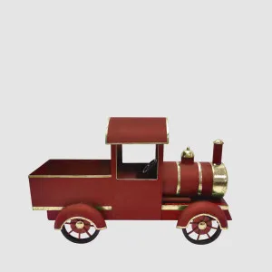 Vintage Noel Metal Truck Red by Vixen & Velvet, a Christmas for sale on Style Sourcebook