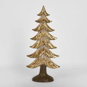 Golden Fir Tree Large by Vixen & Velvet, a Christmas for sale on Style Sourcebook