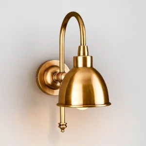 Austin Wall Light Brass by Emac & Lawton, a Wall Lighting for sale on Style Sourcebook