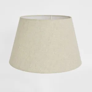Linen Taper Lamp Shade Medium Light Natural by Emac & Lawton, a Lamp Shades for sale on Style Sourcebook